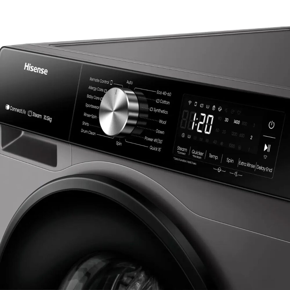 Hisense Front Load 10.5KG Washing Machine (WF3S1043BT) - Image 2