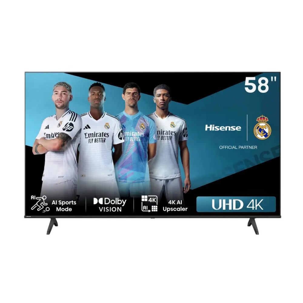 Hisense TV UHD 58 Inch A6N 4K SMART TV