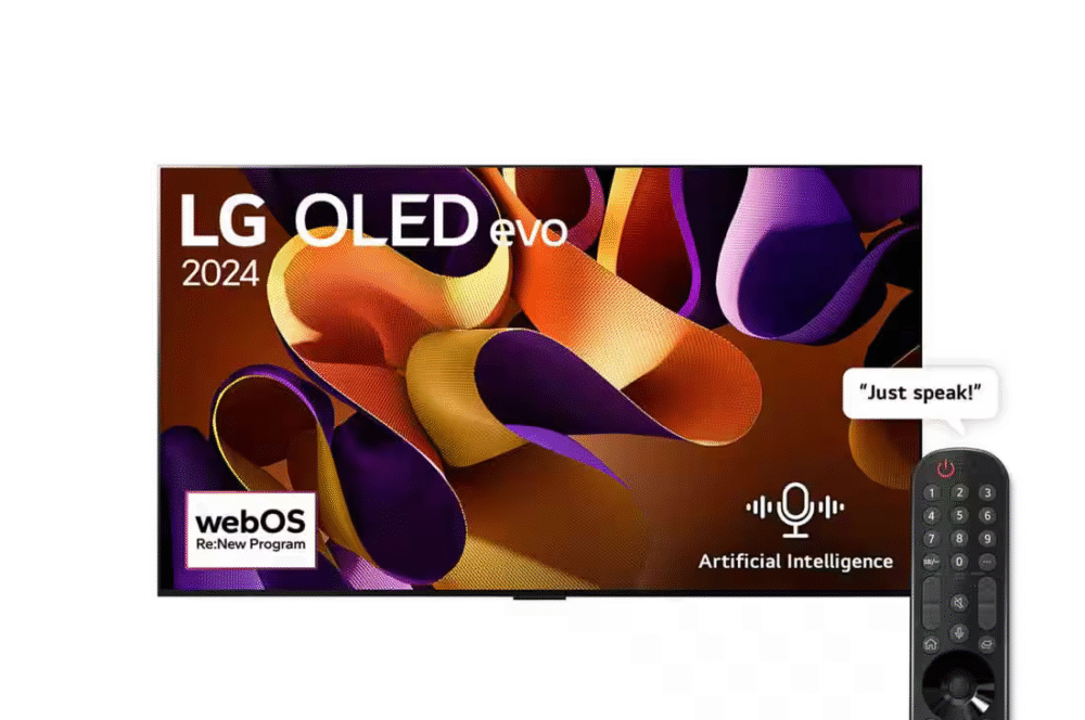 LG TV OLED 77 Inch G4 4K Smart TV AI Magic Remote webOS24
