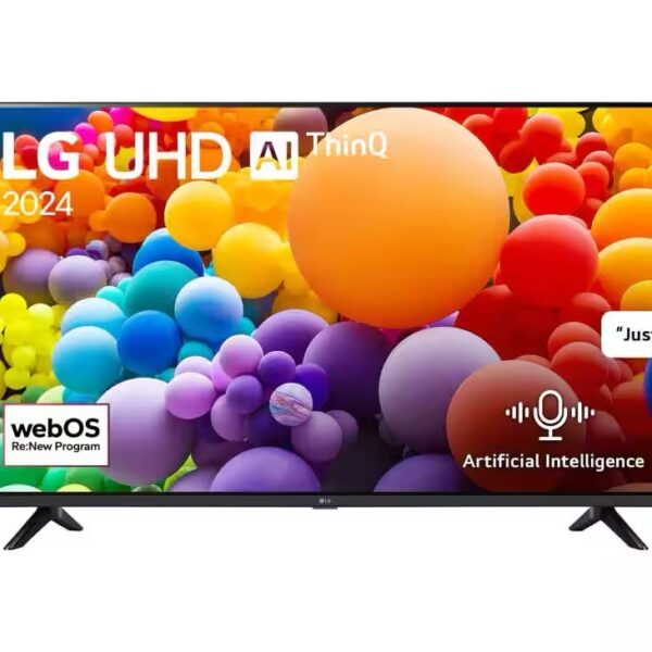 LG TV UHD 55 Inch UT73 4K Smart TV AI Magic remote HDR10 webOS24