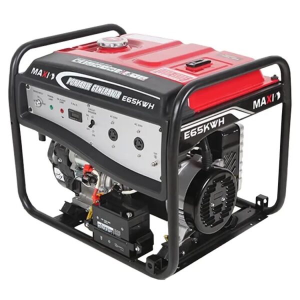 Maxi Generator 8.1kVa | 6.5kW | with Key & Wheels (E65KWH)