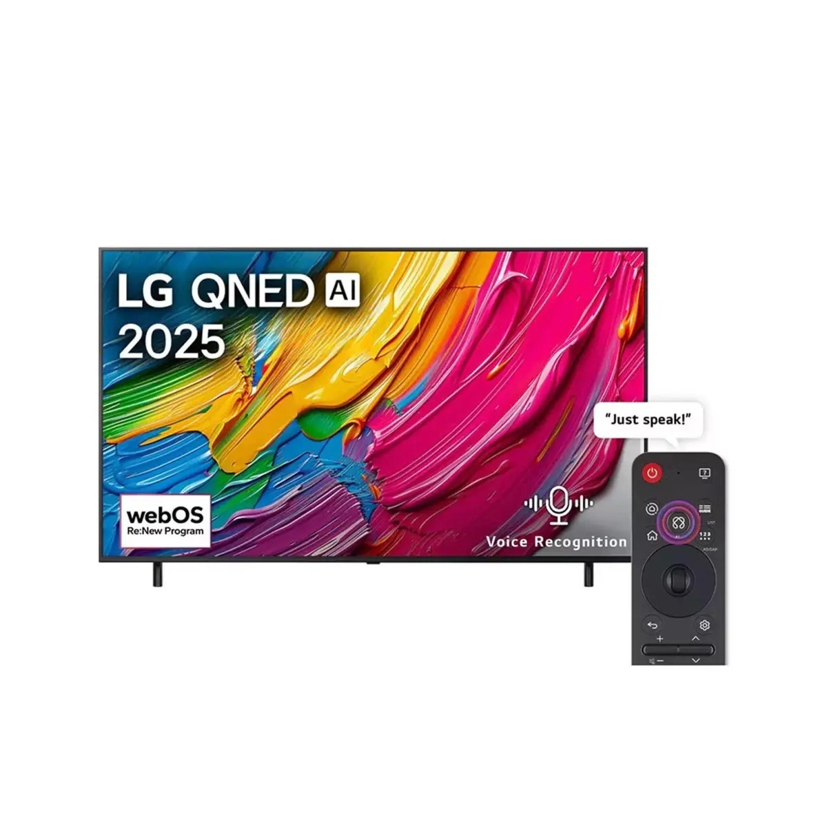 LG TV QNED 65 Inch QNED80A6A 4K Smart AI Magic Remote HDR10 webOS25 - Image 2