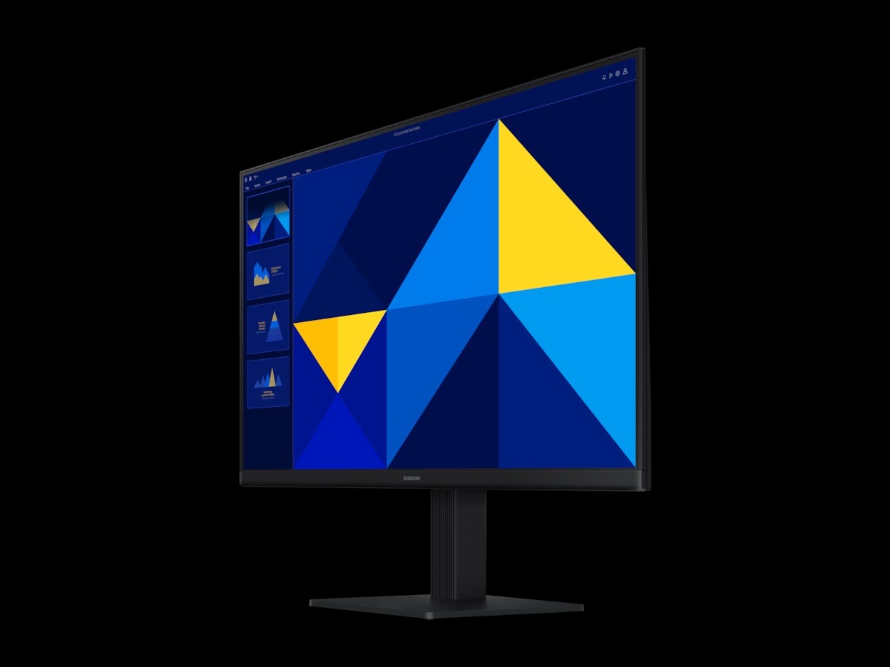Samsung 24" Essential Monitor S3 S30GD 100Hz Full HD - Image 2