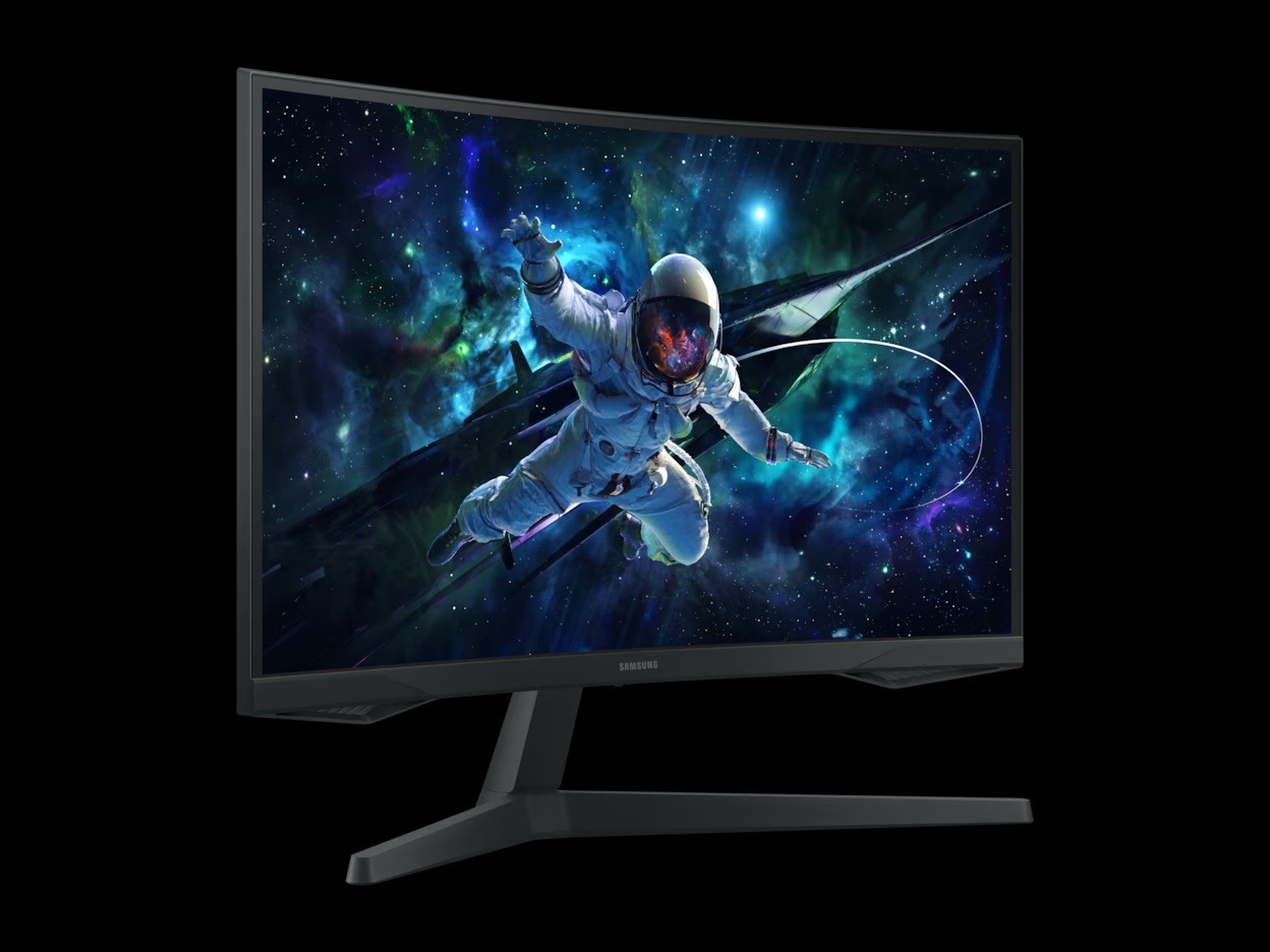 Samsung 27" Odyssey G5 G55C QHD 165Hz Curved Gaming Monitor - Image 3