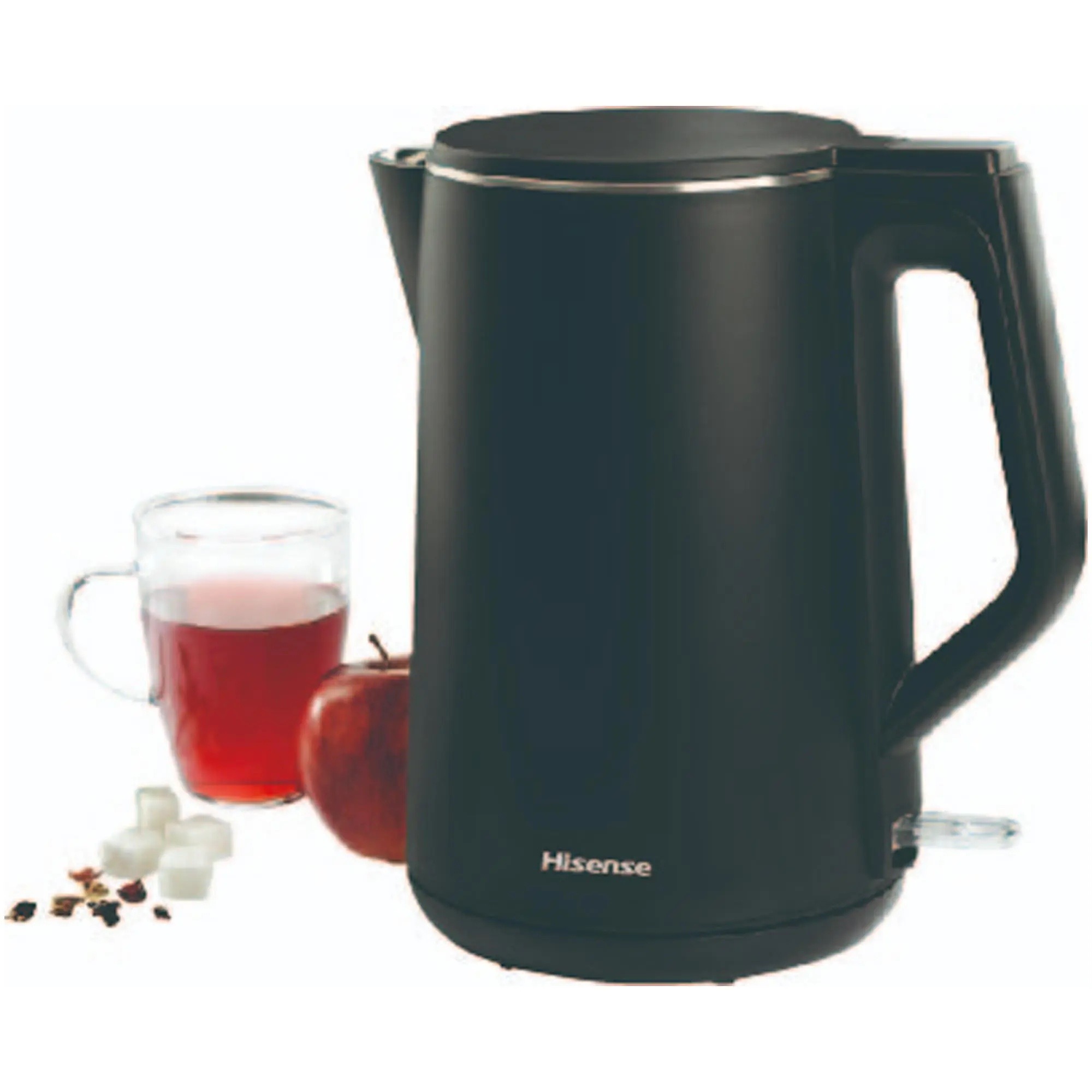 Hisense Kettle 1.5L Double Wall Black 2200W HK15DWBK