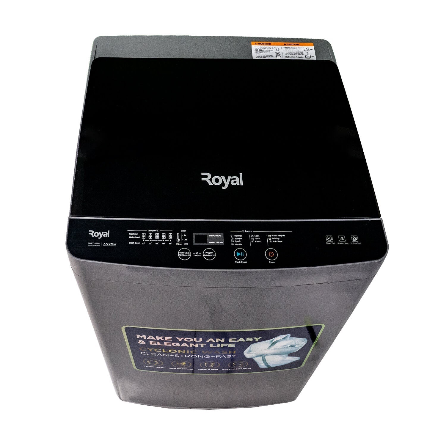 Royal 10KG Top Load Washing Machine (RWMTL10HS) - Image 6