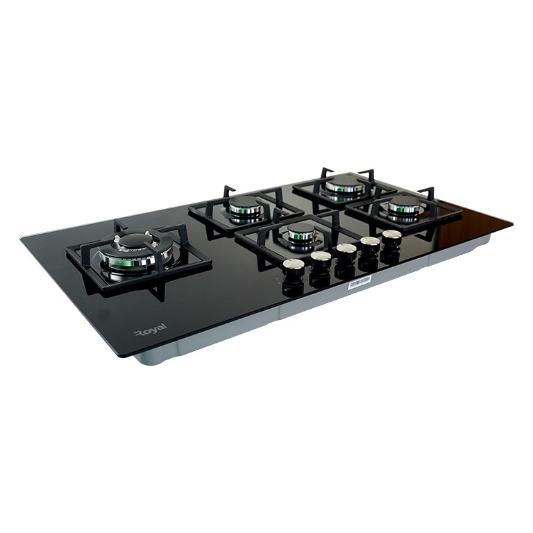 Royal 90CM Gas Hob (RBGH90G5B) - Image 2