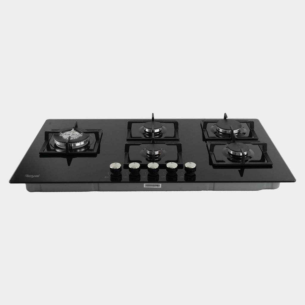 Royal 90CM Gas Hob (RBGH90G5B) - Image 4