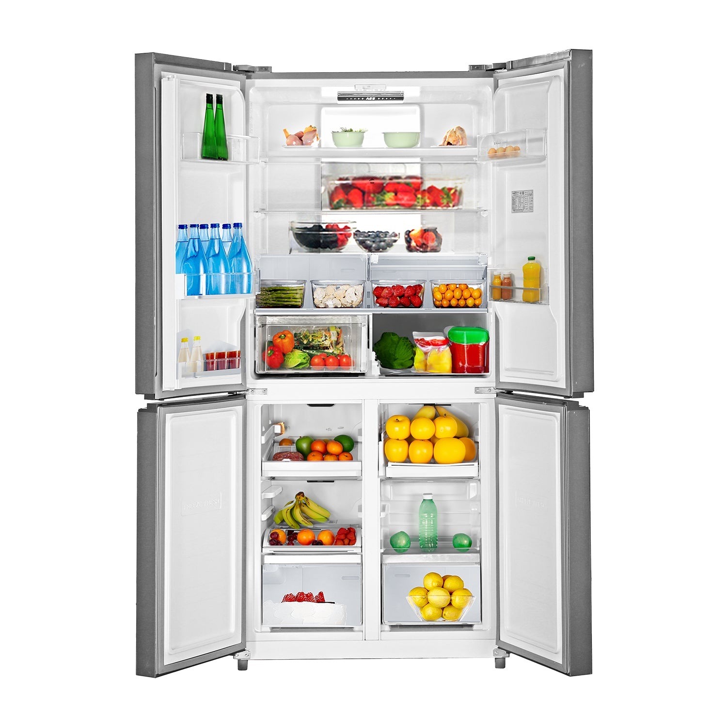 Royal Titan series Side-by-Side Refrigerator 550L, Inverter Technology, Multi-Flow Air system, METAL COOLING SYSTEM, Humidity Control, Antibacterial system - RSBS550FD - Image 3