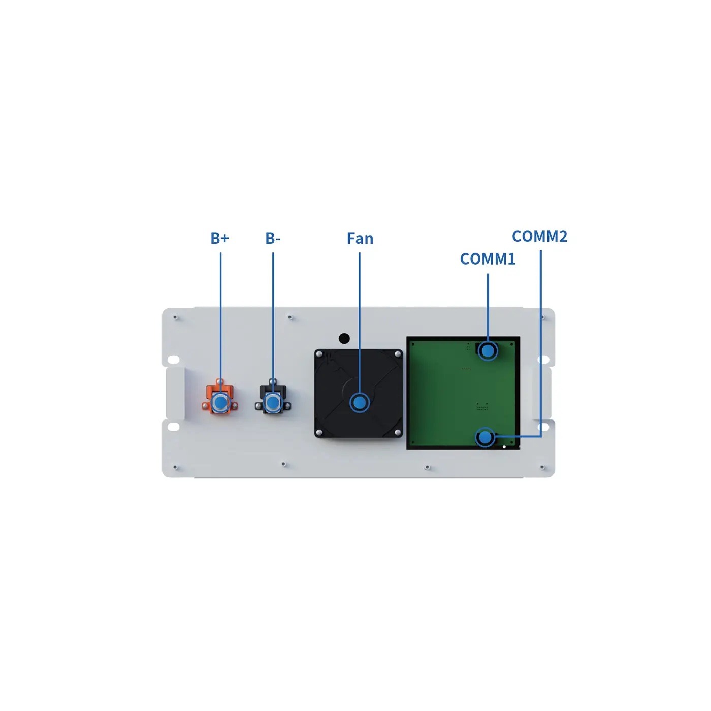 Deye High Voltage Battery Pack 16 kWH (BOS-B-Pack16-A3) - Image 2